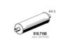 IVECO 98429580 Middle-/End Silencer